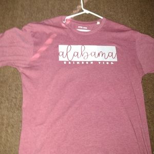 Alabama crimson tide shirt, size extra large